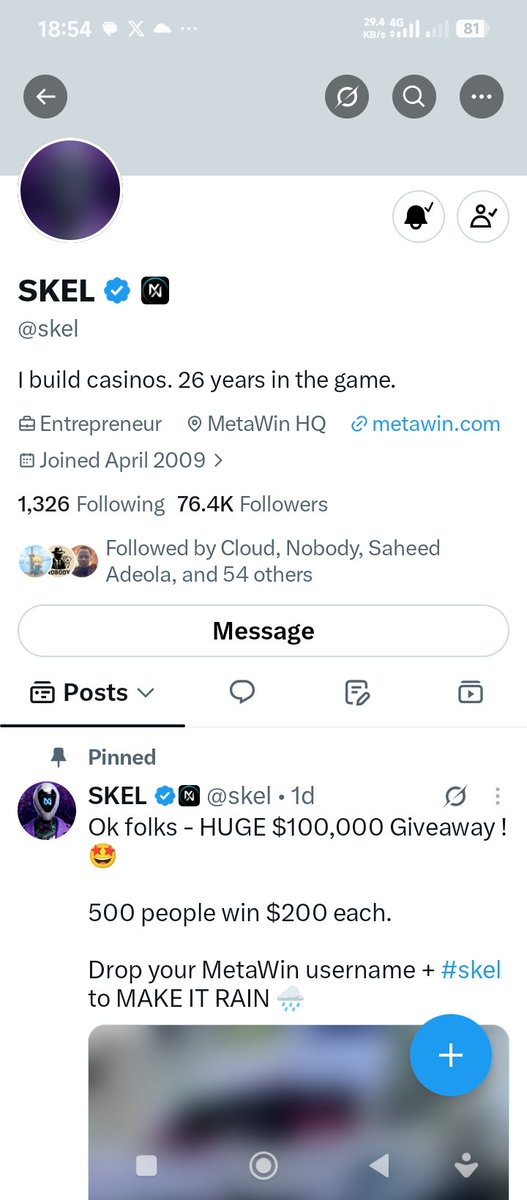 afships's tweet photo. @Mrbankstips @skel 0xdf63809ED037a68D1ece30d49235A03900F270ad https://t.co/QhbFJQGUCc