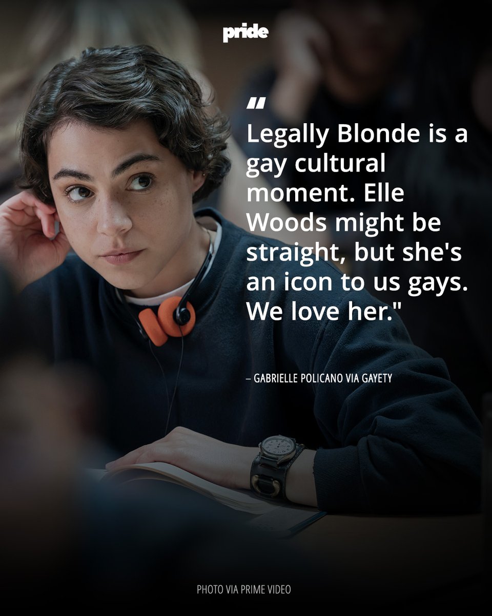 Pride's tweet photo. What she said 🩷⁠
⁠
The first season of the "Legally Blonde" prequel "Elle" is now streaming on Prime Video https://t.co/nLF0xfeS39