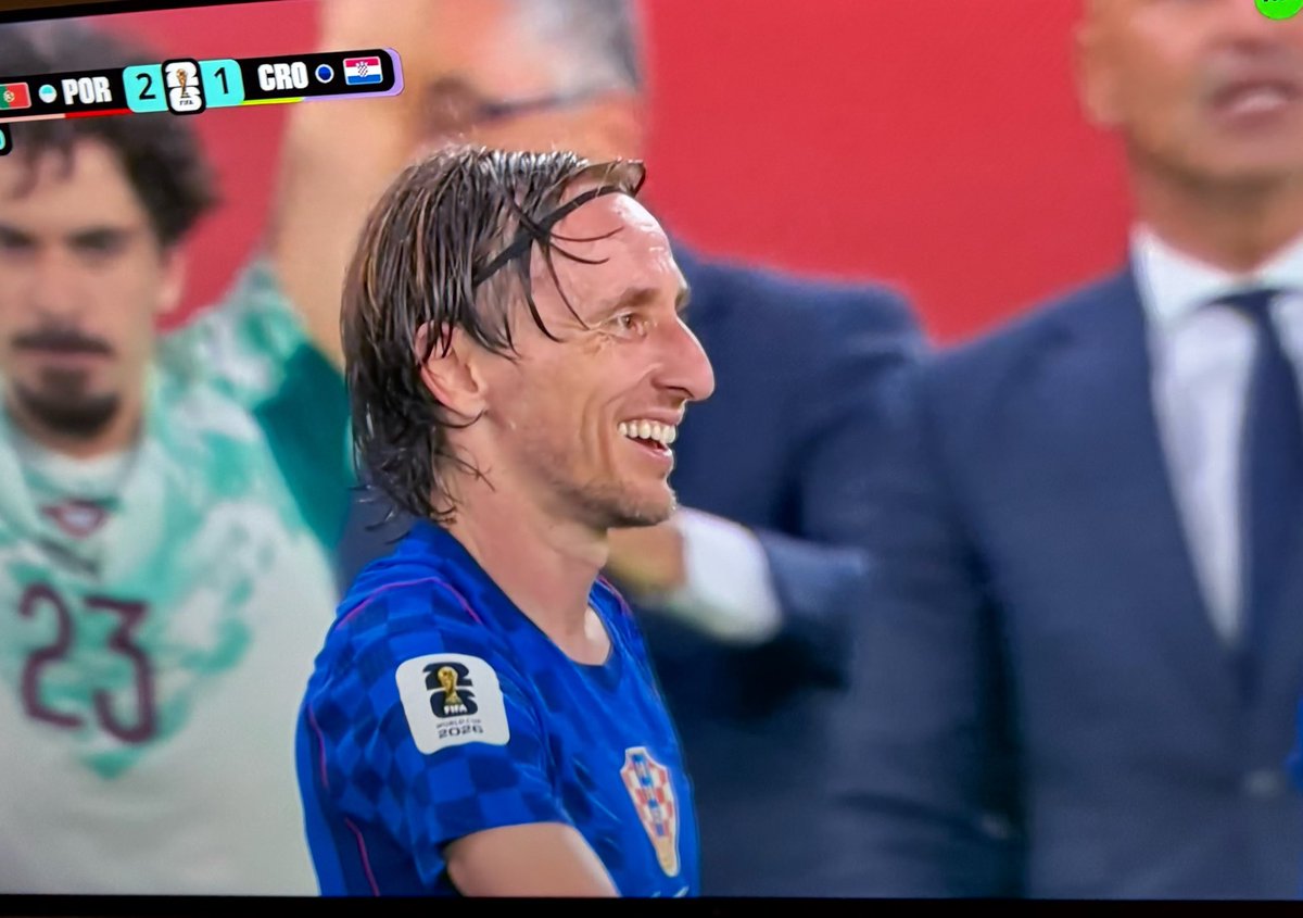 german_ricaurte's tweet photo. Gracias por tanto fútbol. Modric se despide de los mundiales con 5 participaciones. Subcampeón y mejor jugador en 2018. Tercer lugar en 2022. Leyenda total. https://t.co/VHpmEpfziK