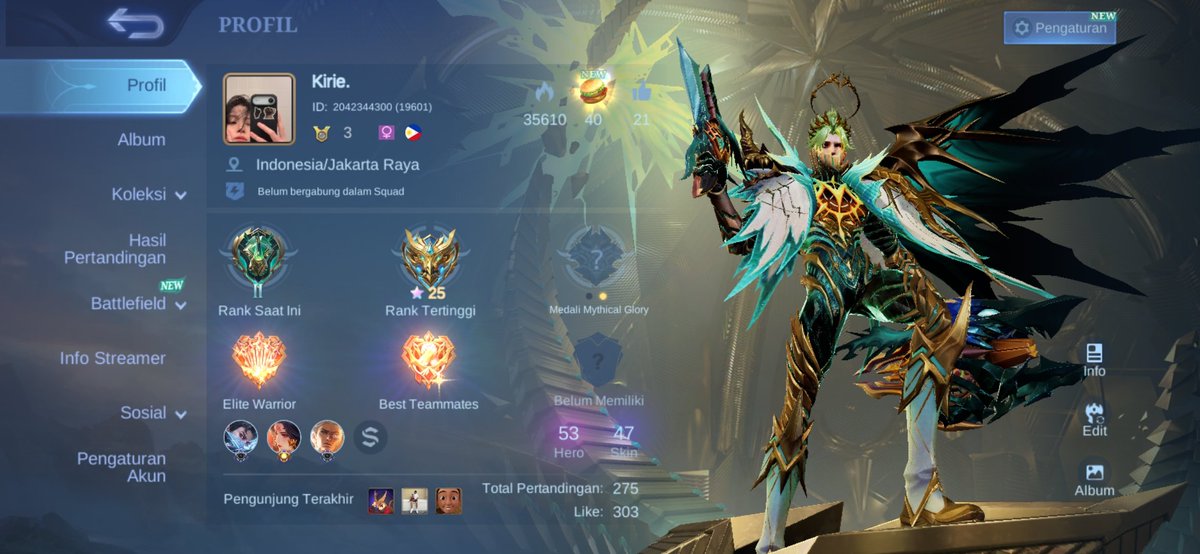 Nautsz's tweet photo. Wts akun polosan granger prime, bisa ce, allkos. 30k saja https://t.co/2T4hTvmdx3
