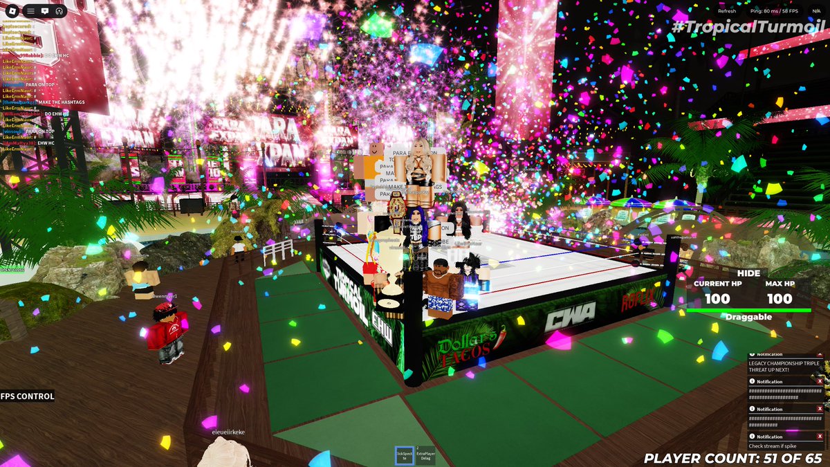s0ulmadnesss's tweet photo. #ANDNEW #FIRSTEVER #DOUBLECHAMP and to the
ones who thought I wasn’t gonna win, look what just happened. Para’s Finally On Top. (NEW EHW US CHAMPION, ggs mel &amp; naur 5-4-4 ily all) @ExtremeEhw @LEGACYONRBLX https://t.co/HUq2c2z2Oq