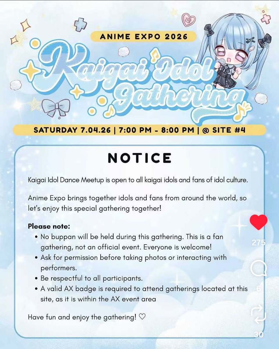 moemoefish22's tweet photo. #AX2026 attendees!! go check out the kaigai idol gathering this Saturday! our elegant Jasmine of Yume♡Ribbon is coming all the way from Boston to perform for you all 💜 she's a super sweet and stunning idol, you'll love her!! https://t.co/BA2HIjApdI