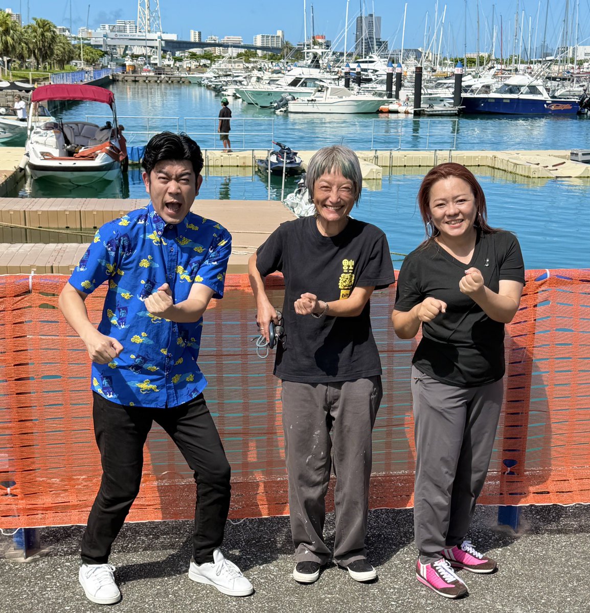 osironostar's tweet photo. 宜野湾はごろもハーリー大会2026🚣‍♀️
7/5（日）10:00〜
@宜野湾港マリーナ

15:00からはハーリー乗船体験も☀️
事前予約or当日受付
090-1084-5188

お気軽にご参加ください♪
内藤さん、ありがとうございました😎

#まいたの931 #ラジオ沖縄 https://t.co/CKUOft8at2