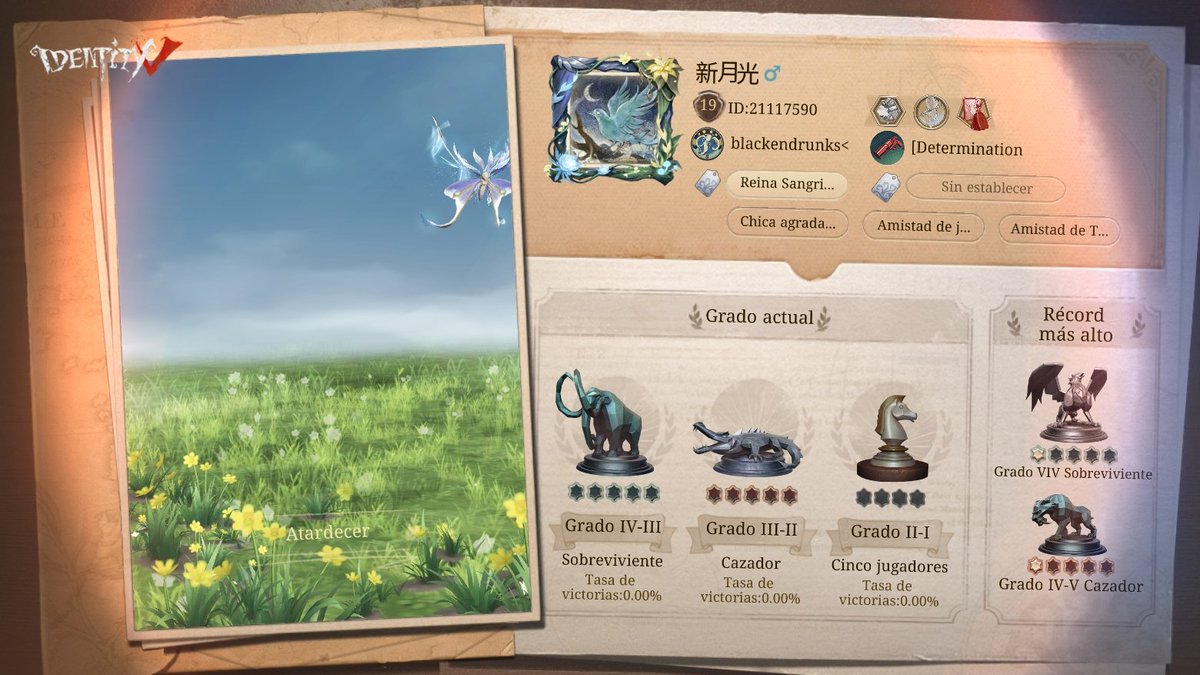 Daniel59638995's tweet photo. Estoy jugando Identity V. ¿Jugamos una partida? https://t.co/ouPqimfiDM