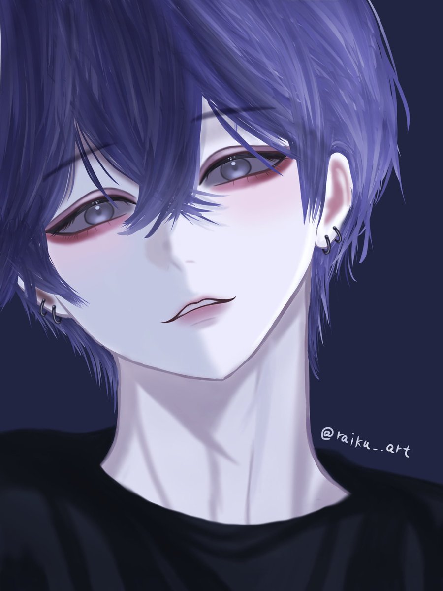 raiku__art's tweet photo. 紫髪の男の子

︎もっと上手になりたい。

#イラスト
#イラスト好きな人と繋がりたい 
#絵柄が好みって人にフォローされたい https://t.co/XnZRmtIdOd