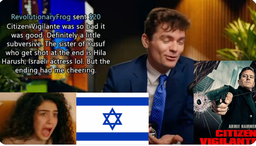 EnslaveThemAll's tweet photo. @zeteo_news @mehdirhasan The Director is an extreme Zionist, and considers Palestinians as non-human. Be aware of the goyslop designed to make Gentiles wipe each other out while the Jews stay on top
https://t.co/UsqBPAh1Xa https://t.co/aLVmZikqD2