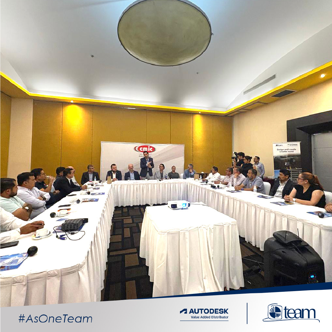 conexionteam's tweet photo. Autodesk presente con CMIC León, compartiendo soluciones para impulsar la innovación en la construcción.
Conoce cómo Autodesk puede transformar tus proyectos: https://t.co/J6sCmuqah9
#AsOneTeam #TEAM #Autodesk #MakeAnything https://t.co/4o36HSU53j
