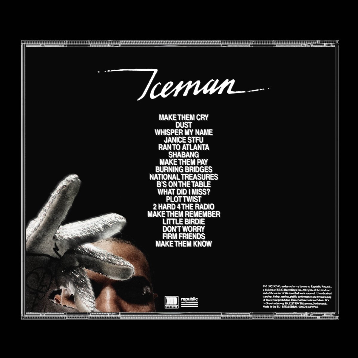 BandicootDesign's tweet photo. Drake - 'ICEMAN'
CD Concept by me. https://t.co/Do5XUGtZGO