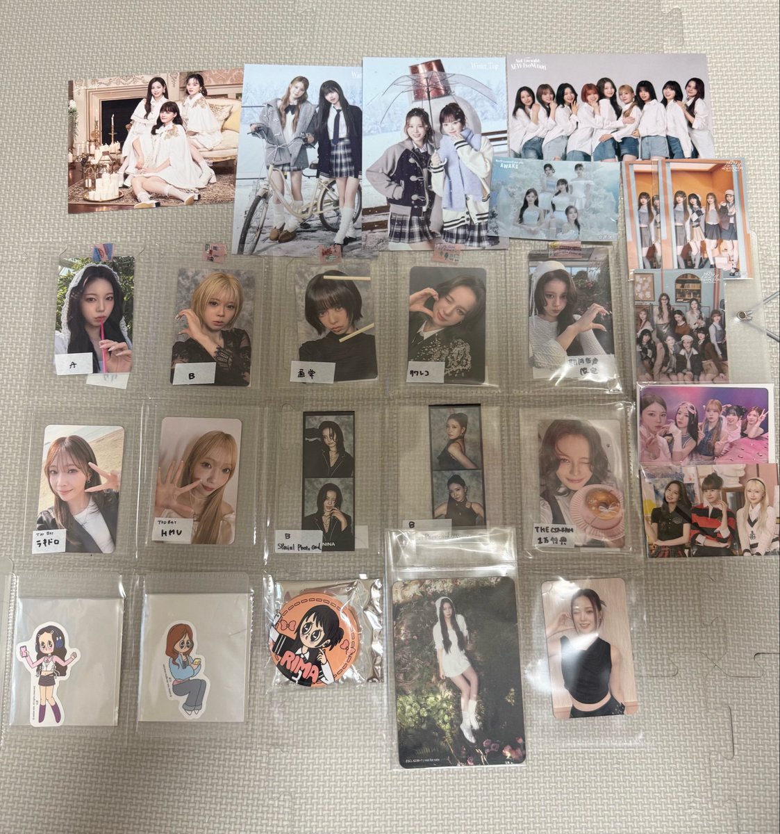 chi_o12435's tweet photo. 譲
GOOD GIRL特典、エスターバニー、NiziU缶ラベル
5th クジは同種希望 https://t.co/1XD75Ro1il