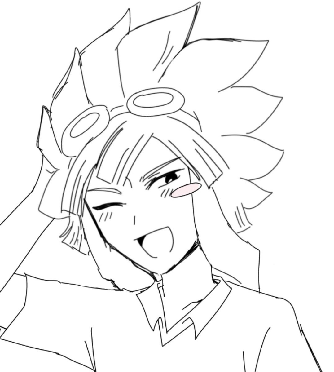 NY_UU3's tweet photo. ⚠️プラス絵注意
最近の絵 色つけない方がなんか上手いんだよな という https://t.co/vmx397RYnL