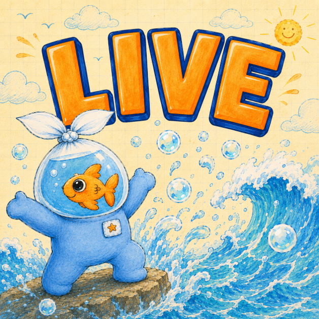 bulbsoldev's tweet photo. LIVE!
$BULB is officially live 🐟💡
Small fish. Big potential.
The current starts now.
CA: BULBzU2i5k9hp4Vh8JgDW8L1fGfskgmoTzMM1Kx7mAho
Site: https://t.co/MWNO7rbhH7
#BULB #Memecoin #Solana #Crypto #OceanMeme #Launch #Meme