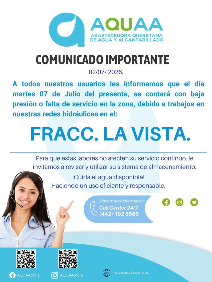 susgaram's tweet photo. Es frecuente que esta empresa que tiene la concesión para proveer agua en Querétaro, no proporcione el servicio y pretexta lo que sea para no hacerlo. https://t.co/HpYf8dCMnI