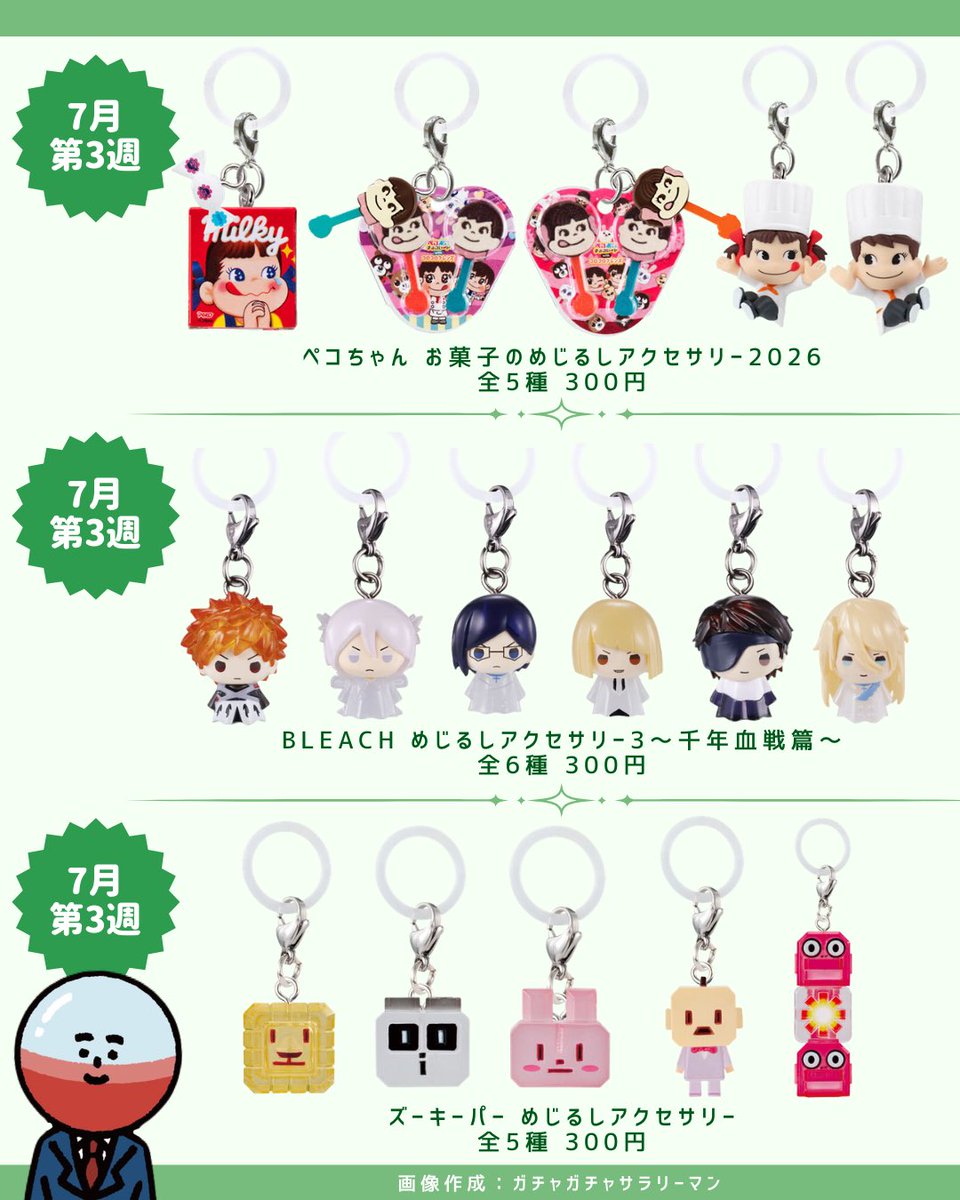 japancapsuletoy's tweet photo. 7月発売『めじるしアクセサリー』まとめてみたvol.2 https://t.co/FVC3hjoGb9