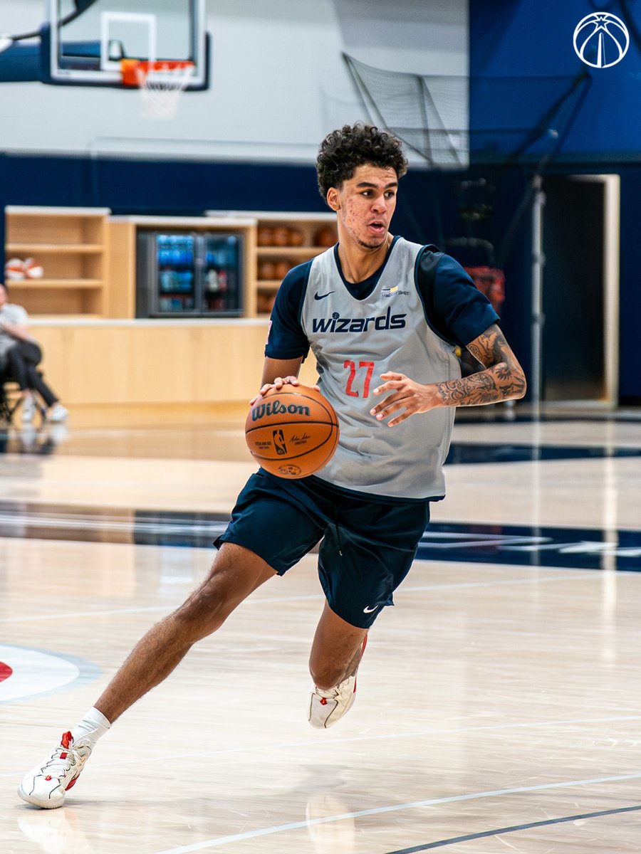 WashWizards's tweet photo. Day 1 of Mini Camp ✅ https://t.co/DEqlRe9trQ