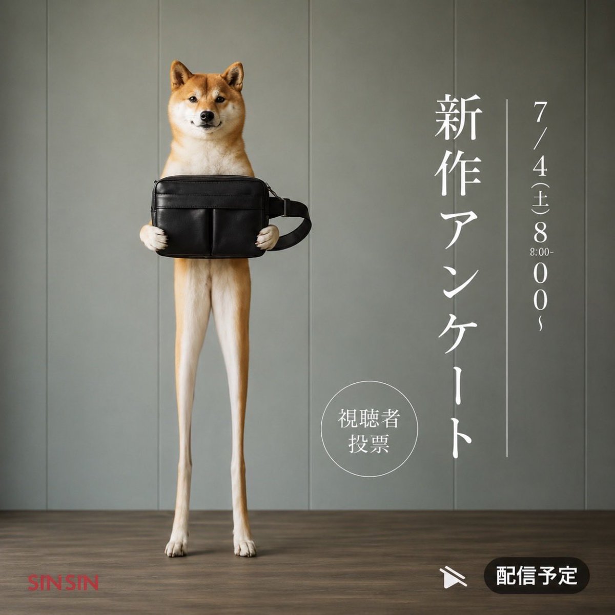 sinsinkobo's tweet photo. 明日朝8時よりYouTubeライブ配信！
2倍柴と見る、新作ボディバッグアンケートやるわん🐕 ͗ ͗ ͗

こちらから👇
https://t.co/wmhq0I0rkn

#新進工房
#2倍柴
#LIVECRAFT
#キャレ
#ボストンバッグ
#Makuake
#creema https://t.co/7mO6BhoZTy
