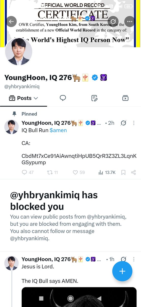 CryptoBeggarInt's tweet photo. It seems my words have finally started to have an effect, brothers. If these people are truly in the right, then what are they afraid of? Why have they blocked me? Can anyoneexplainn  
Why the fear of questions? https://t.co/3ndDUIvZEd