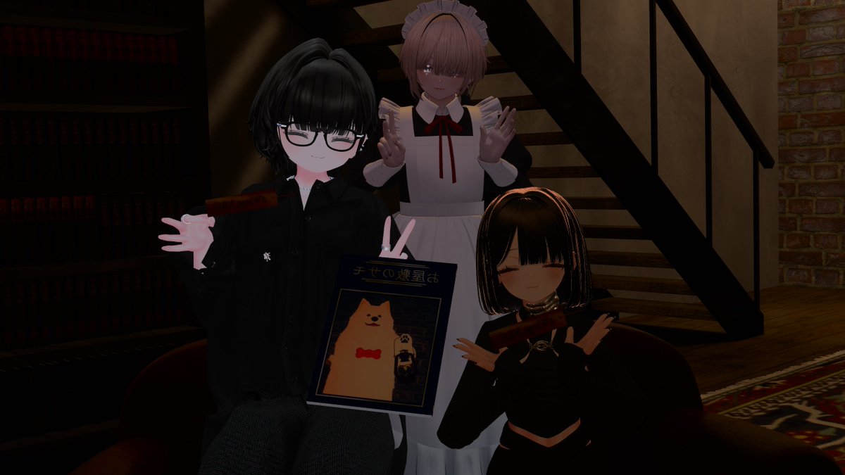 toadayo0831's tweet photo. めいそんまんに誘われて気になっていた #Wiege_VRC さんに行ってきました。
みんな揃って「良いぞ」って言う理由が分かった✨
この後の夜は本当にぐっすり眠れたので、不眠症の私は毎日通いたいぐらいです💤メイドさん素敵な読み聞かせをありがとう！
次は友達連れて執事の方も行ってみたいです📕 https://t.co/DpjJdVqfxL