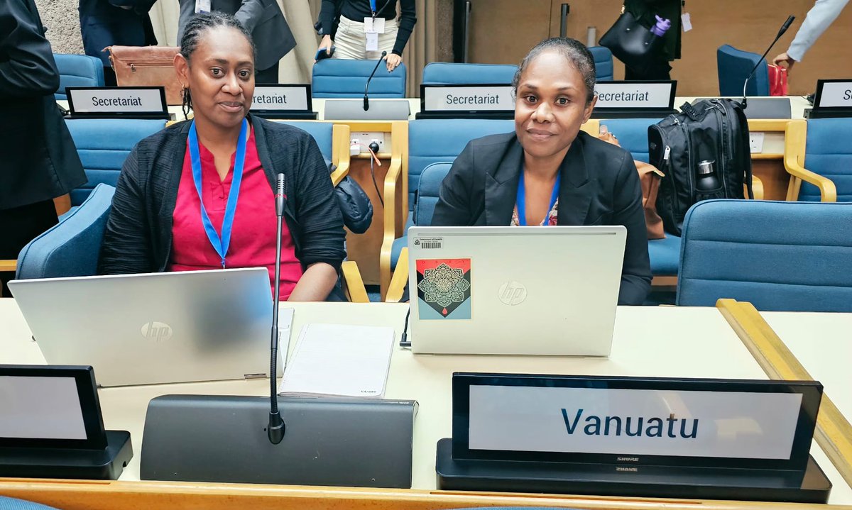 SprepChannel's tweet photo. Meet our #PacificIsland delegates in Nairobi this week working to have our Pacific concerns heard at the Informal in-person meeting of Heads of Delegation to the Intergovernmental Negotiating Committee on Plastic Pollution held in Nairobi, Kenya from 30 June to 3 July 2026. https://t.co/N5E656Qyn0