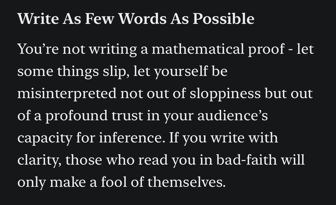 sbodrojan's tweet photo. Let yourself be misinterpreted!!!! This is the greatest gift you, as a writer, can give yourself and your reader - https://t.co/UpCcz2400R