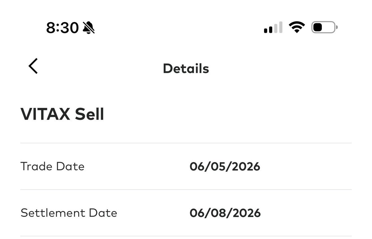 QCapitolGains's tweet photo. @BullTheoryio Yep. I saw that coming and sold my best performing mutual fund 3 weeks ago - VITAX. 😉. 

I’m sitting on some cash waiting for an opportunity to jump right back in. 

And this is why Vanguard is the best place to invest. https://t.co/a0NBguUlEg