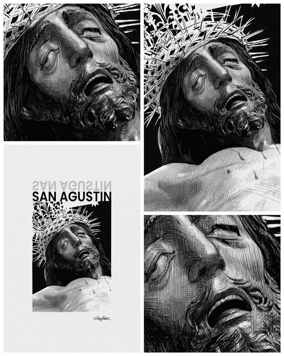 artegciaromero's tweet photo. ✍🏼 RETO DIARIO 297. de 365
ilustraciones de fe y trazos.
STMO CRISTO DE SAN AGUSTIN (GRANADA)
#reto365 #ilustraciones #trazos #malaga #SSanta #granada #SanAgustin https://t.co/ZPSZuogtrx