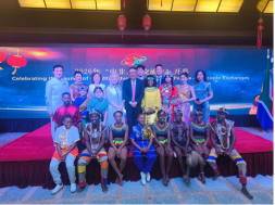 DGAfrica_MFA's tweet photo. Mid-year wrap-up: 2026 is the China-Africa Year of People-to-People Exchanges. Since January, nearly 500 events have taken place, covering cultural dialogue, mutual learning，practical cooperation, youth engagement, green development and shared visions.  #ChinaAfrica #CAYP2PE https://t.co/a4rJeu09ZE