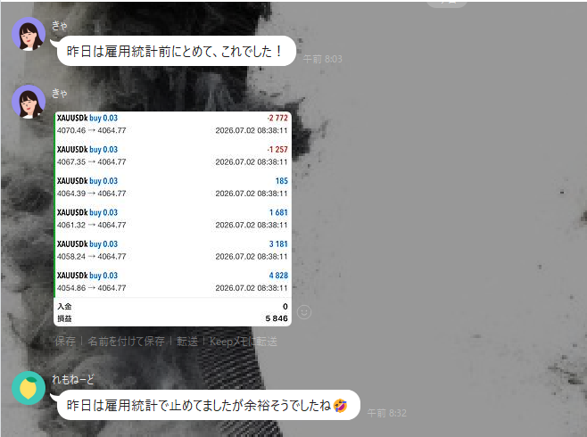 0ch_ZERO's tweet photo. 【0ch】FX自動売買検証オプチャ

✅裁量補助EA《ZERO式》無料提供

週末の雇用統計は危険回避のために停止を推奨してましたが、皆さん何とか回避です👍

EAこちら😊
https://t.co/96Th2puNgt

仮想通貨/暗号資産/DOGE/XRP/リップル/ETH/ドージ/ビットコイン/BTC/Bitcoin/イーサリアム/Trump/トランプ https://t.co/NZFbl51KuN