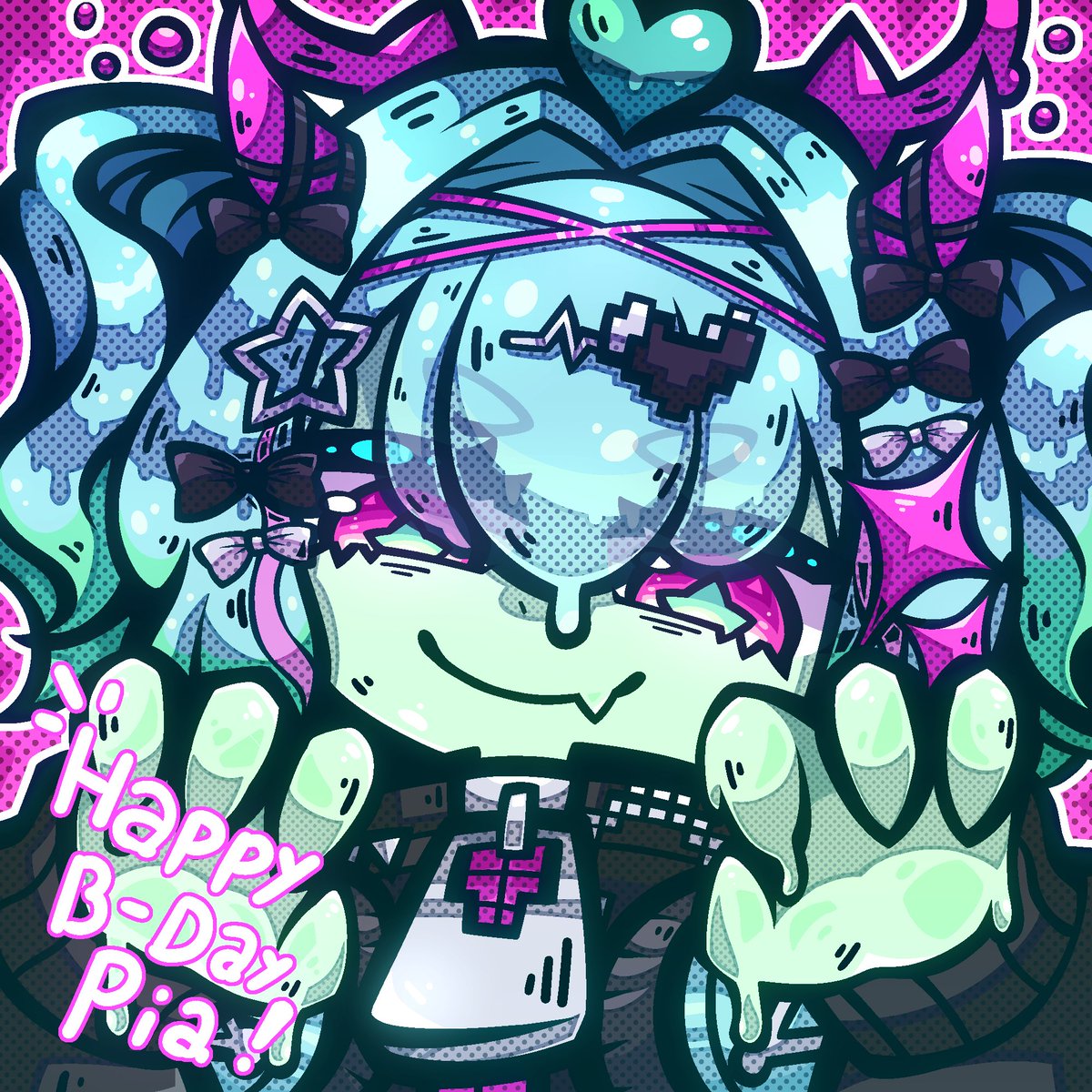 KikuchiKitsune's tweet photo. Did you know Pia's birthday is in 5 days!! (my time, not hers) Here's some art I got of her new model! I love this model so much!!
Art by the amazing https://t.co/LKxnlsgZyv
#PiaPiArt https://t.co/w6hdHz9bpS