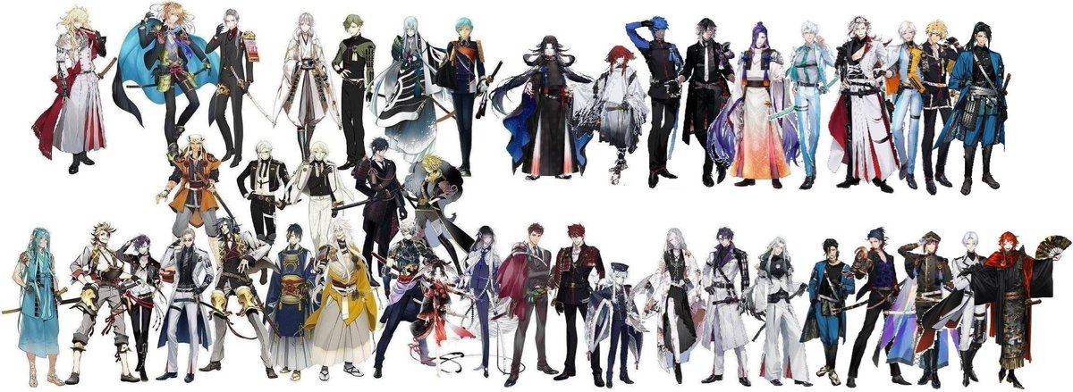 SaniwaKnight28's tweet photo. 我的刀男家人們(2026/7/3+波平行安 https://t.co/OWAsnW0qiD