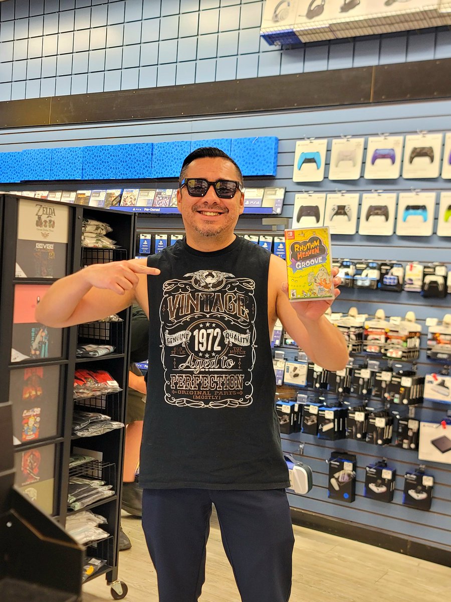 ElHunterVG's tweet photo. HAPPY RELEASE DAY!
⭐️ RHYTHM HEAVEN GROOVE⭐️
El Hunter 🍒🍌🥞🐸🍓🎁
#rhythmheavengroove #NS2 #gameoftheday💥
#NintendoSwitch2
~~~~~~~
@NintendoAmerica @NintendoLatam https://t.co/eqzH84DBgA