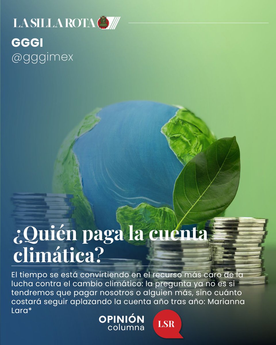 OpinionLSR's tweet photo. Lee la columna de Marianna Lara Otaola: “¿Quién paga la cuenta climática?” ✍️ #MariannaLaraOtaola @gggimex #OpiniónLSR https://t.co/TaNfulq5G4 https://t.co/BsRgzYlJVu