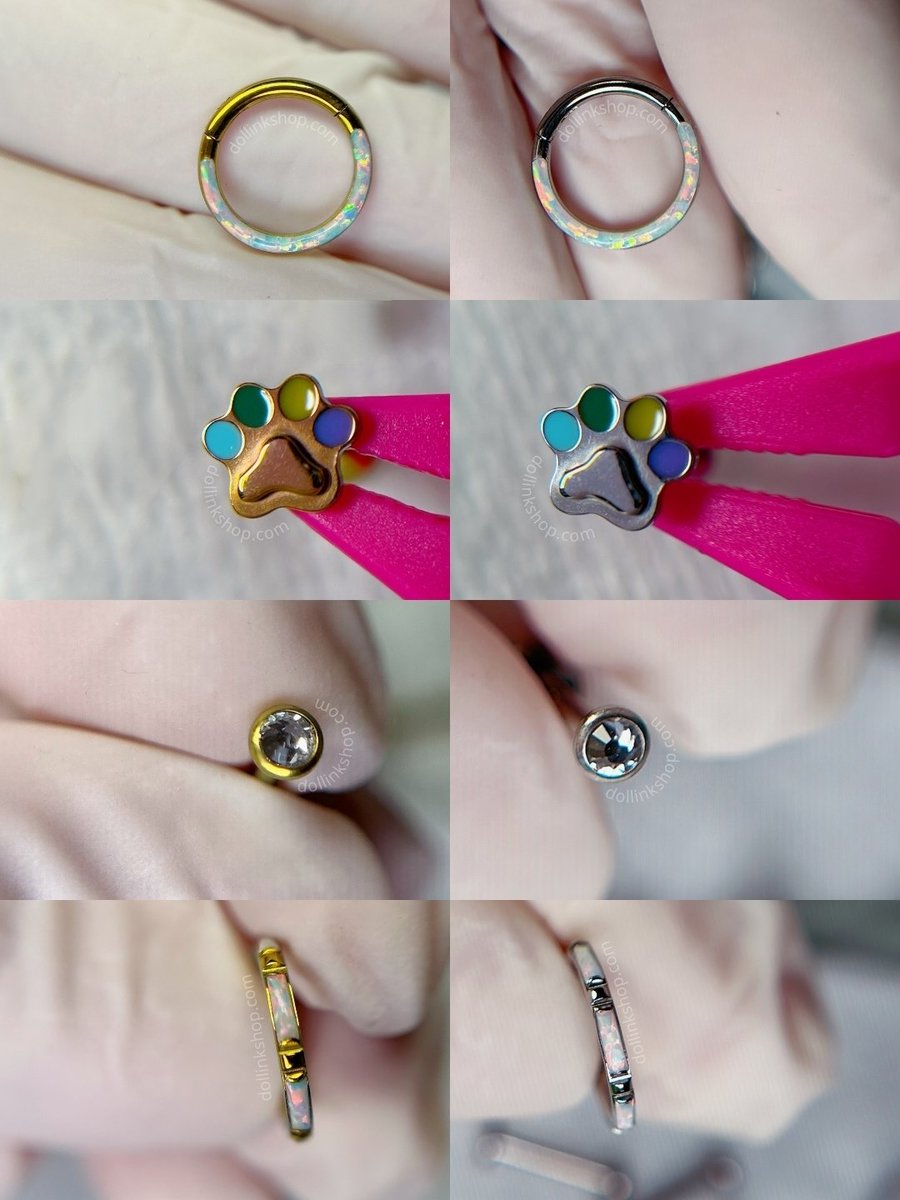 dollinkshop's tweet photo. Totalmente obsesionada con estos piercings! 🤯

Sabias que tenemos más de 60 modelos nuevos en nuestro catálogo de joyería en titanio grado implante médico certificado. ✨
#piercings #traguspiercing #helixpiercing #perforaciones #perforaciondeorejas https://t.co/Jlr3X8VBhP