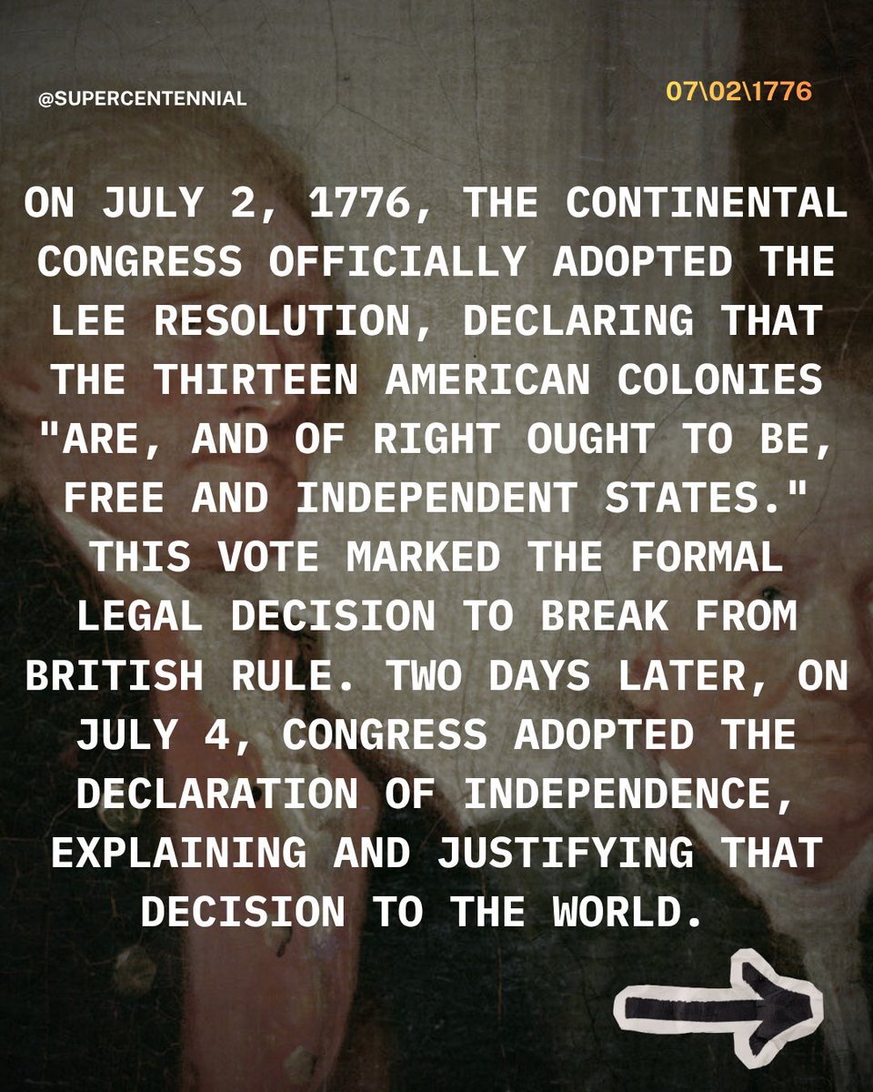 Supercentennial's tweet photo. The vote that changed history… https://t.co/kMC4FpxN2p