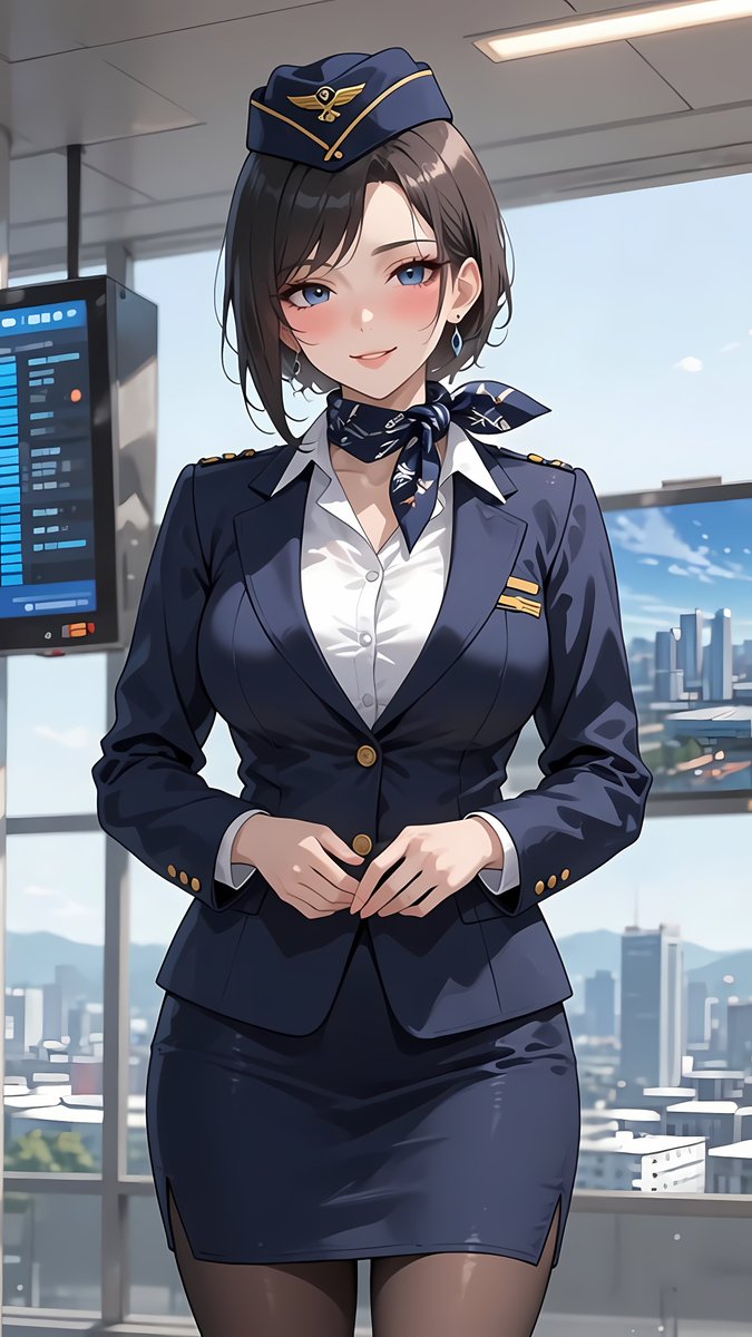 undefined_g_s's tweet photo. [UNDEFINED: Azami]✈️💖
#CabinAttendant #ExclusiveCA

CA Azami welcomes her Master on board the plane.

「ご主人様、本日はご搭乗ありがとうございます。CAのAzamiが専属で奉仕致します💦 機内では何でもおっしゃってください…💙」

#UNDEFINED #Azami #空姐 #专属奉仕 #ご主人様 #AI美女 https://t.co/GF8qRdD1DO