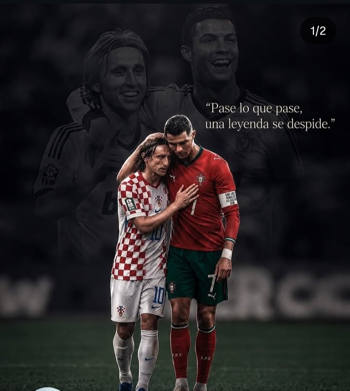 RogerDA_'s tweet photo. Es un partido que le contaremos a nuestros hijos y a nuestros nietos en algún momento. #cristiano #modric https://t.co/IKuQ5dyAkr