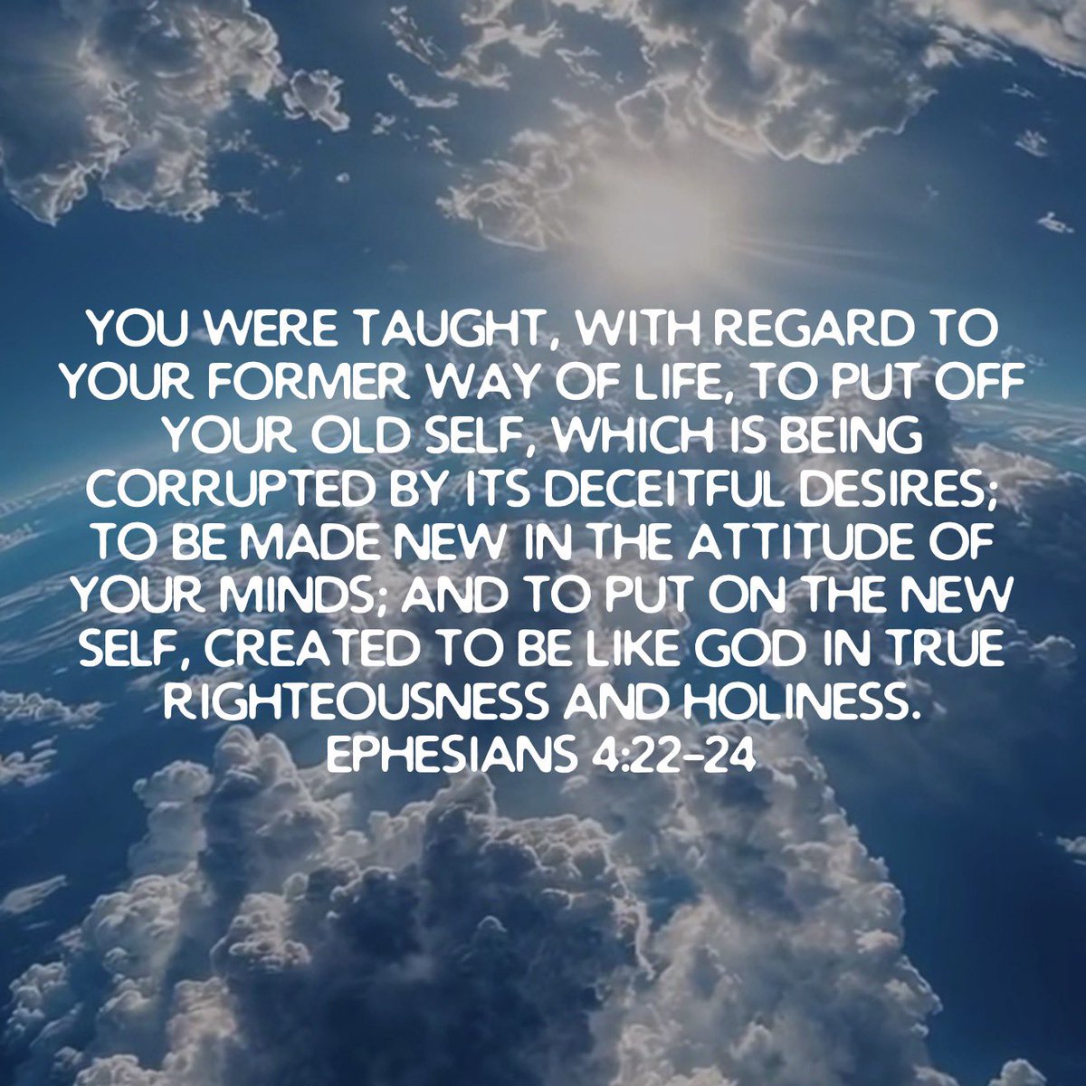DiscipledSparky's tweet photo. In order to be reborn in Christ you must die to your old self ✝️ https://t.co/US8EU1Pqab