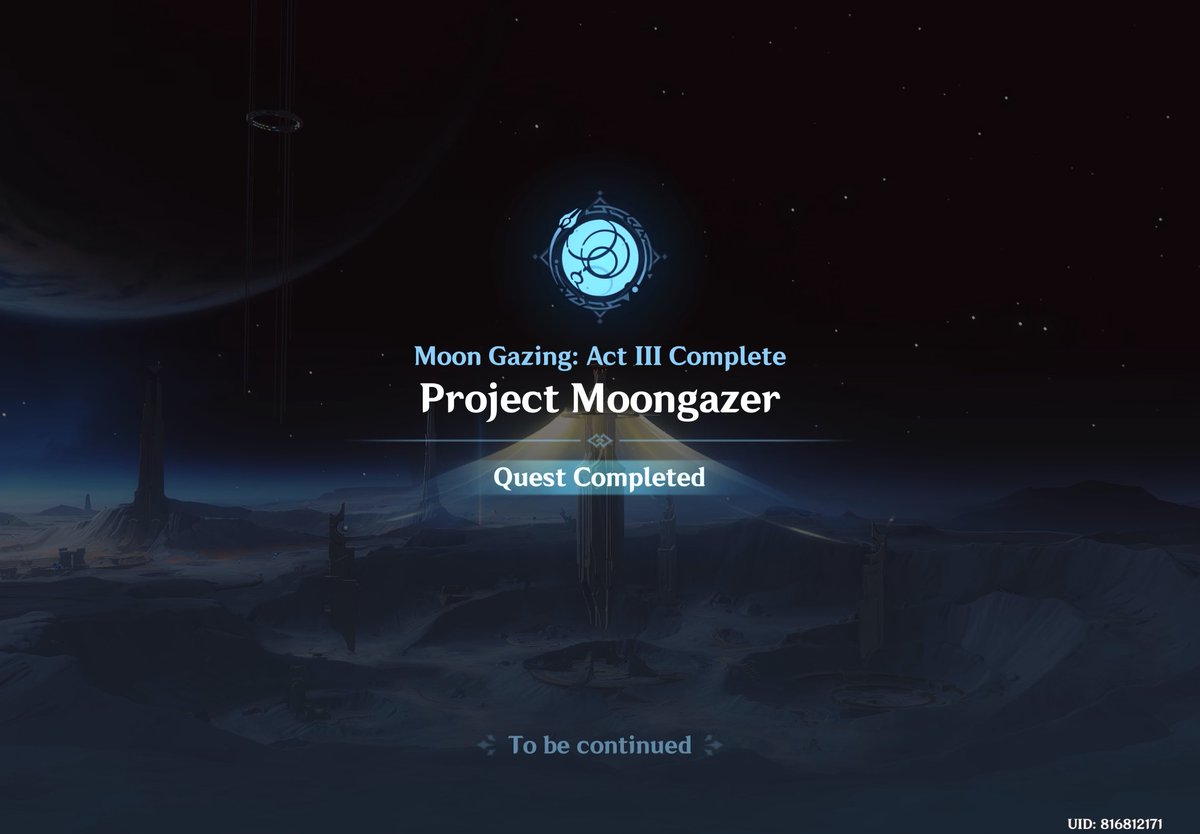 lunaminary's tweet photo. ninnin actually made me cry 😭

this quest felt like a love letter for the people who are deeply interested in the universe that is far out of humanity's grasp, a toast to the people who lost their lives in the name of knowing what lies beyond the skies our naked eyes can see. https://t.co/moveofB1Za