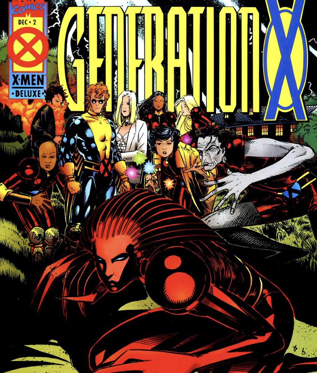 thiagochareti's tweet photo. ver toda GERAÇÃO X no segundo episódio de X-MEN 97 me fez querer reler os quadrinhos 

é uma equipe muito icônica que lançou a Monet, a Paige, o Chamber, trouxe a Emma Frost pro lado dos mocinhos 

Mas a melhor coisa é a Jubileu com ódio de ter sido rebaixada do time principal kk https://t.co/beWJS66oHa