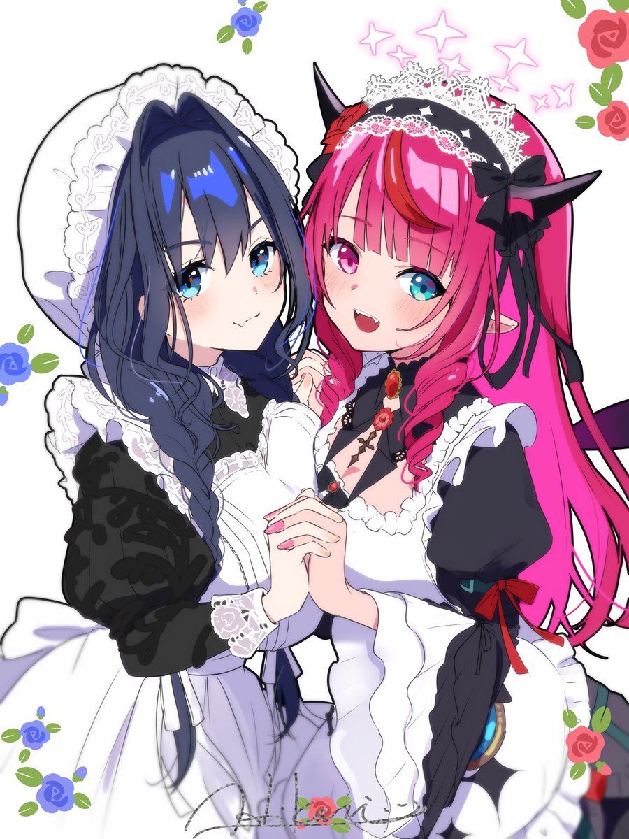 h_pikari's tweet photo. Precious Maids💙❤
#kronillust #IRySart https://t.co/3TGFWvKsP5