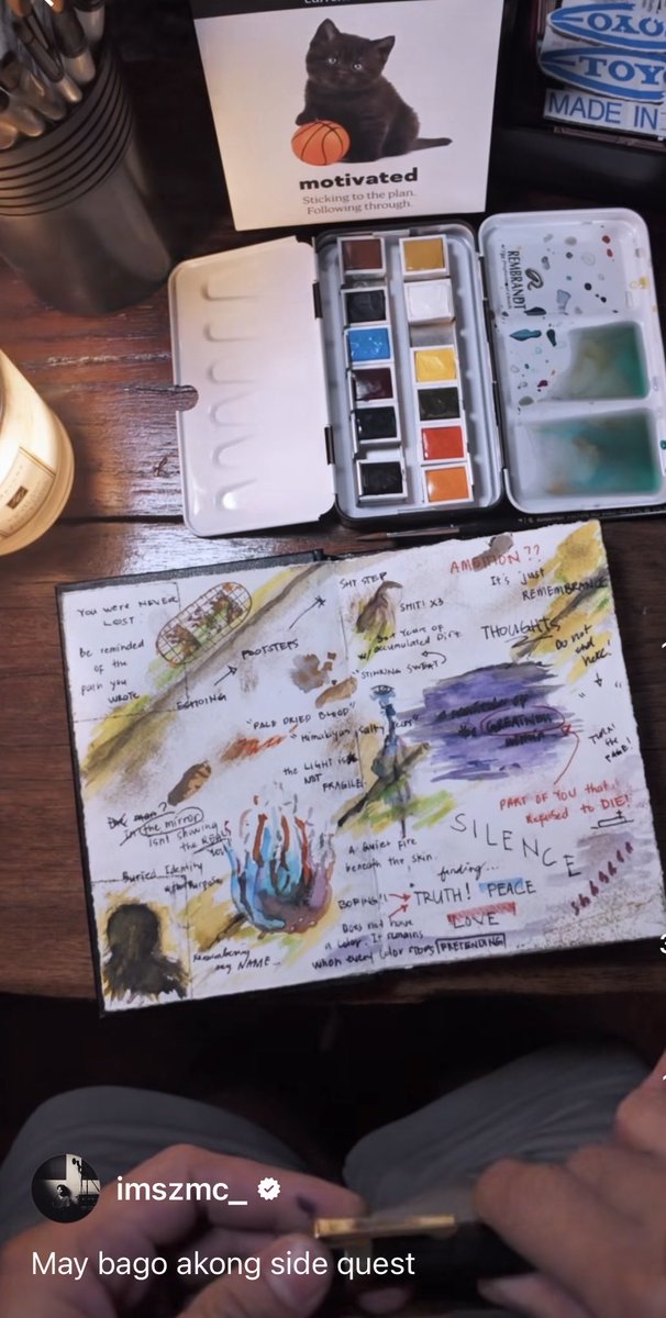 psychedup247's tweet photo. What I find most profound is that Pablo didn't turn to journaling to become a better artist—he turned to it to become a more present version of himself. That distinction changes everything. In a world that constantly asks creators, "What will you make next?" he chose instead to ask, "Who am I becoming?"
Perhaps that's why his artistry feels so genuine. His songs are not born from the pressure to produce, but from the discipline of self-reflection. He understands that creativity isn't something you force—it flows naturally when you remain connected to your own humanity.
There is a quiet wisdom in choosing self-remembrance over self-promotion. It suggests that the greatest threat to an artist isn't running out of ideas, but losing sight of the person behind them. By protecting his inner life, he's also protecting the integrity of his art.
In the end, the journal isn't where his songs begin. It's where his honesty survives. And when honesty survives, the art that follows has the power to outlive trends, transcend language, and find a home in other people's hearts.