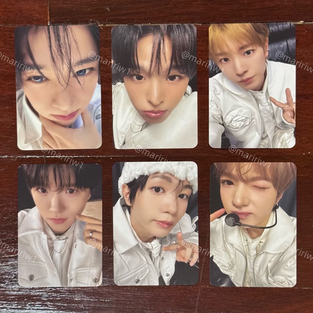 maririw1's tweet photo. (พร้อมส่ง) NCT WISH - Ode to Love (Makestar video call SG)

🪽เซ็ต 6 ใบ 300 บาท
🪽แยกเมม ใบละ 80 บาท

ส่งฟรีค่ะ สนใจทัก dm ค่ะ
#ตลาดนัดnct #ตลาดนัดnctwish https://t.co/ohkEMrDVBZ