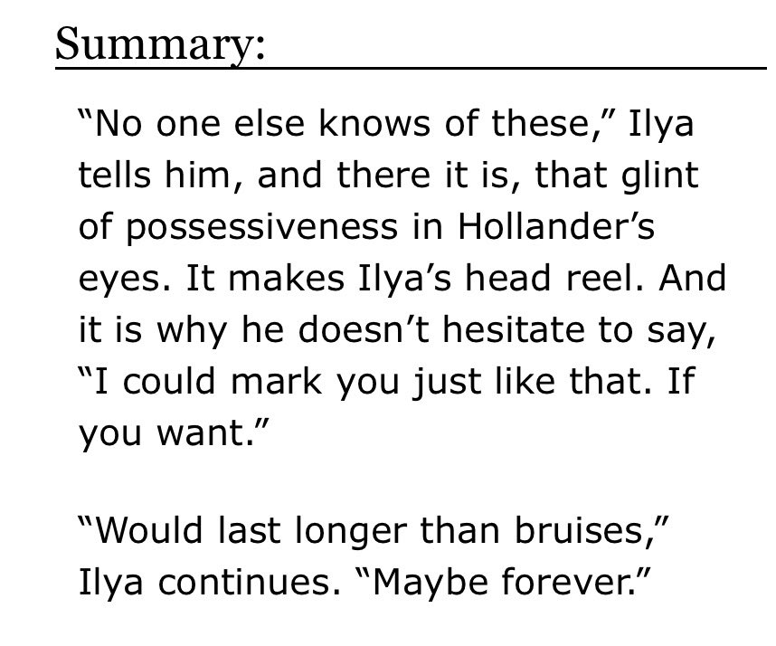 hollanov fic recs tweet media