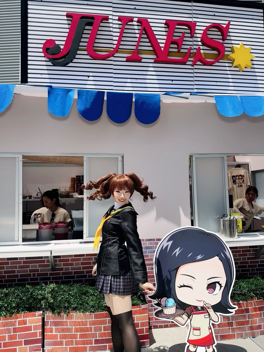 Sabby's tweet photo. every day’s great at your Junes~
#AnimeExpo #AX2026 #persona https://t.co/ta0BLBCvXb