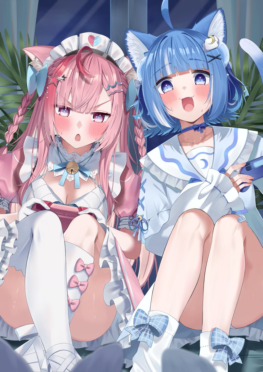 date_shari's tweet photo. さくろあ てぇてぇ
#さくなあーと #ろあのお絵かき https://t.co/cDM43aUGzQ