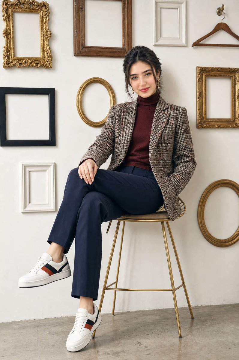Editorial Fashion Lookbook Portrait