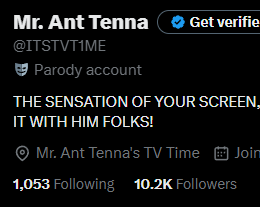 Mr. Ant Tenna tweet media