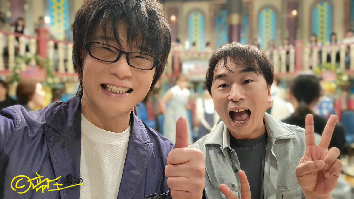 moriax291's tweet photo. さんま御殿‼森川智之備忘録♪Tverでも配信中♪
＃佐久間大介　＃梶原岳人　＃関智一　＃堀川りょう　＃森川智之　#さんま御殿 https://t.co/ExMQRdKjBL