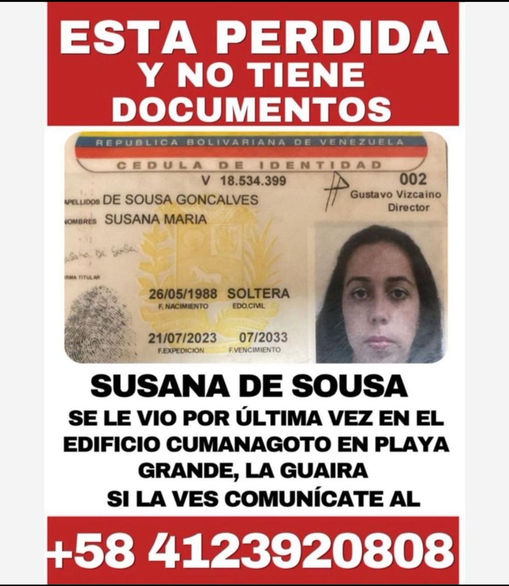 DescarG97's tweet photo. @antooneellap @ChacoCma @GastonLevar @jegacomunica Por favor difundir. Es mi prima y no sabemos nada de ella. https://t.co/xfLoFl3SRh