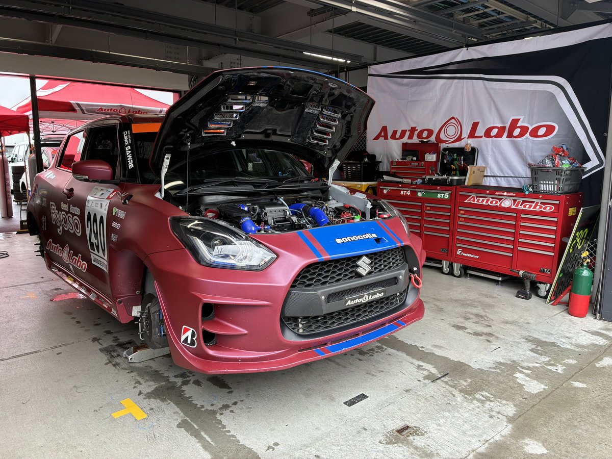 RyuSpeed_0311's tweet photo. 2026スーパー耐久
SUGOです
DAY2
Practice&amp;set up day https://t.co/Toz8H12u8W