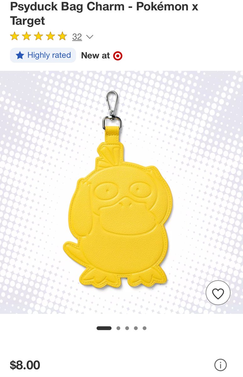 yo6nkie's tweet photo. They are from a new Pokémon x target collab and are $8. They have designs for jigglypuff, psyduck, ditto, and eevee :33 https://t.co/mSInAMVfIQ